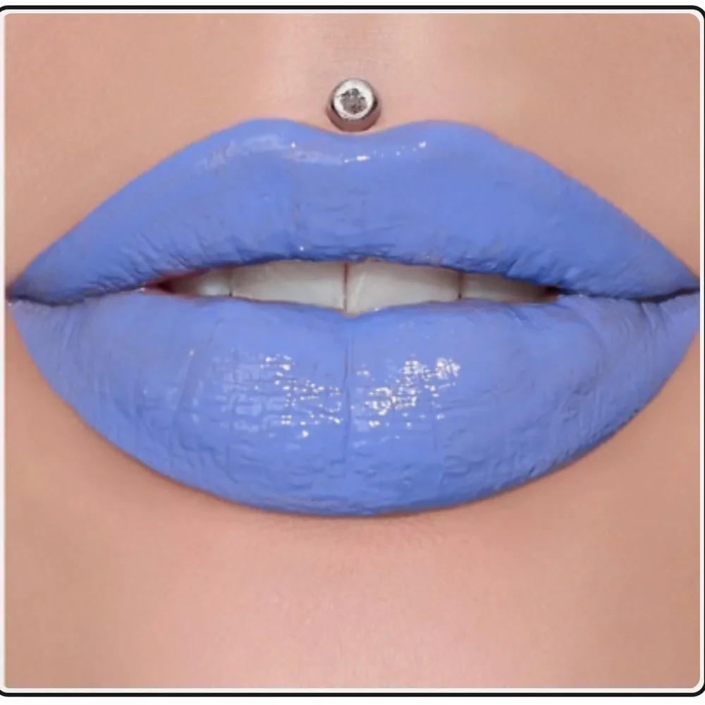 NIB Jeffree Star Supreme Full Pigment Lip Gloss No Apologies Neon Purple Blue